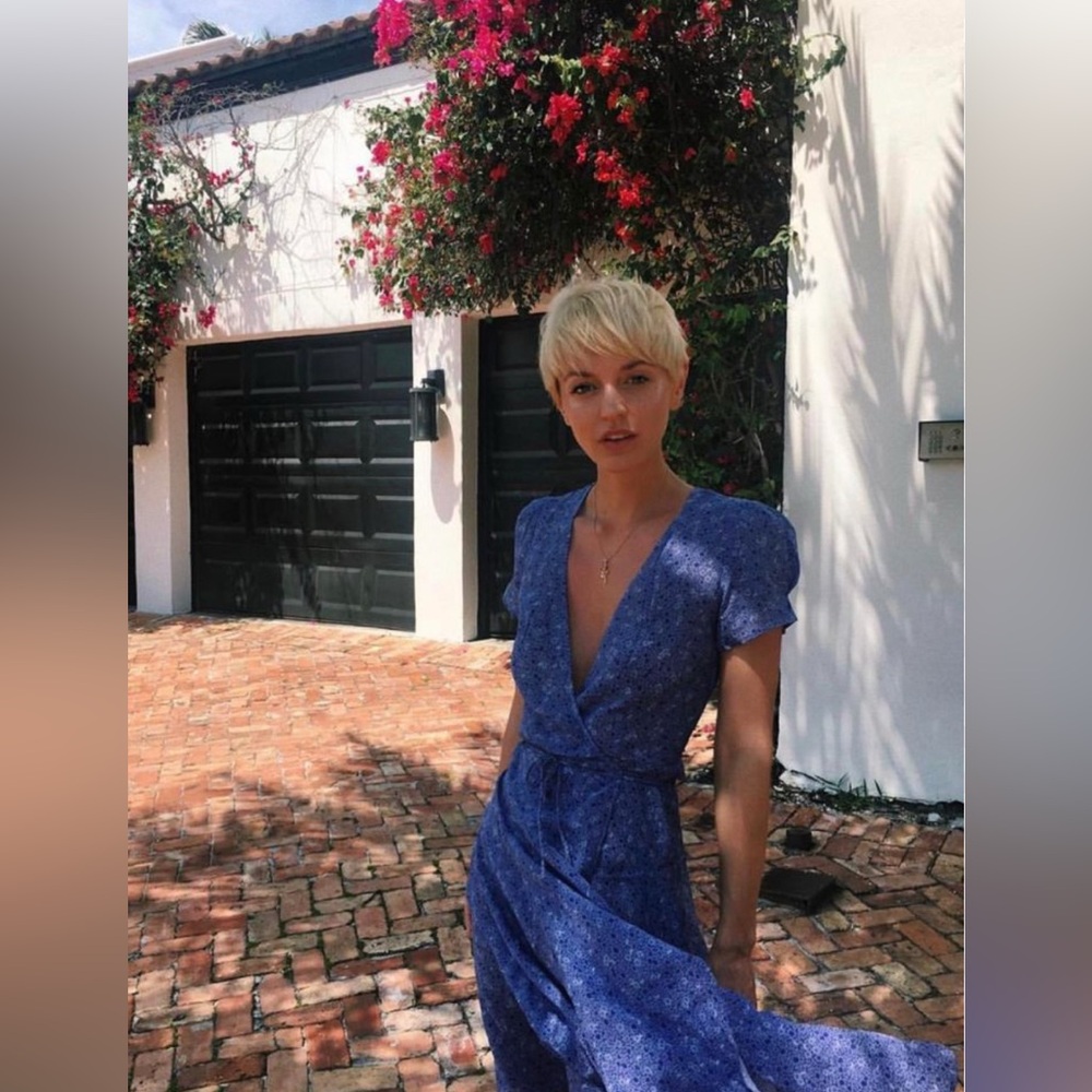 Realisation Par ‘Teale’ Dress in Size Small, color ‘Purple Haze’